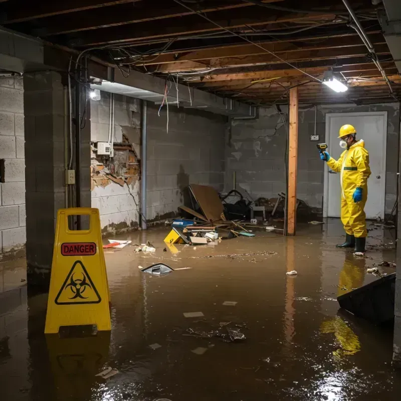 Flooded Basement Electrical Hazard in Salisbury, VT Property